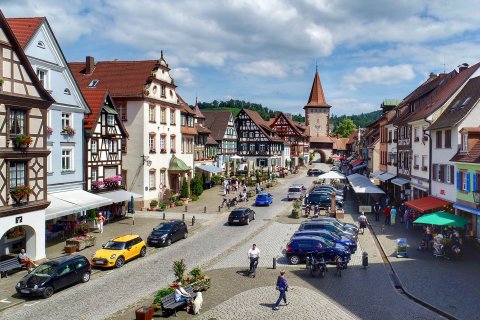 Gengenbach - Blick aufs Obertor